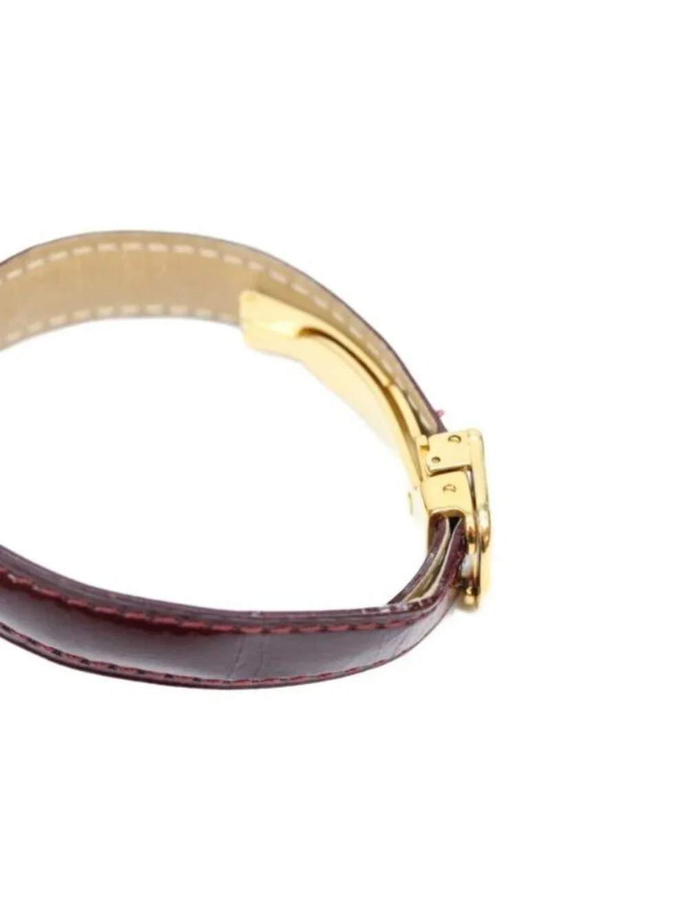 Cartier 925 Must Trinity Vermeil SM Flying Arabia White Dial Quartz